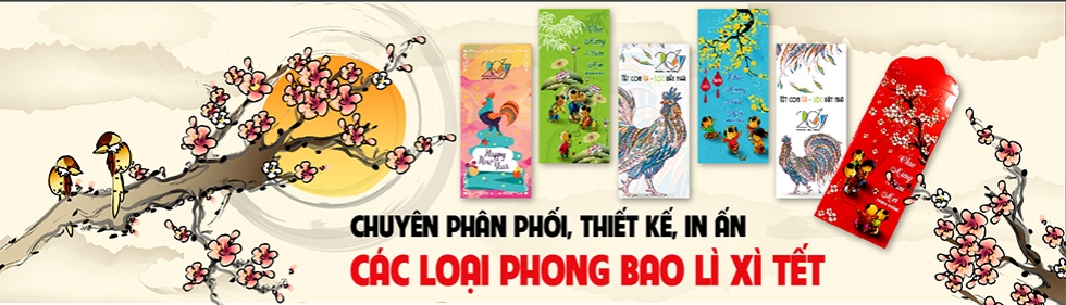 Bao lì xì đẹp cho ngày Tết